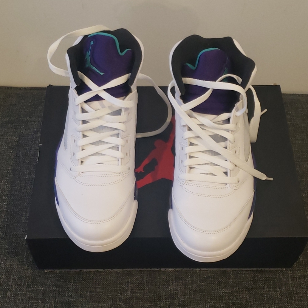 Jordan 5s grape